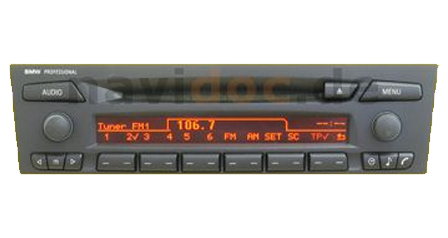 navidoc.de - Reparatur für Navigationsgerät BMW Professional CD Radio