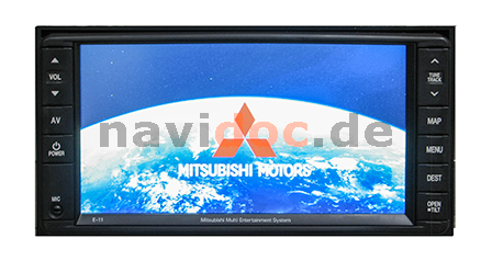 navidoc.de - Reparatur für Navigationsgerät Mitsubishi E-11