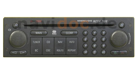 navidoc.de - Reparatur für Navigationsgerät Opel NCDR 1100, NCDR 1500