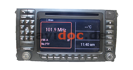 navidoc.de - Reparatur für Navigationsgerät Porsche PCM 2.1
