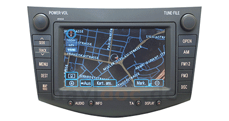 navidoc.de - Reparatur für Navigationsgerät Toyota B9004