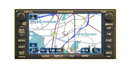 navidoc.de - Reparatur für Navigationsgerät Toyota B9001, B9002, B9003