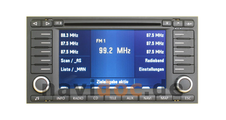 navidoc.de - Reparatur für Navigationsgerät VW RNS2-DVD-T5
